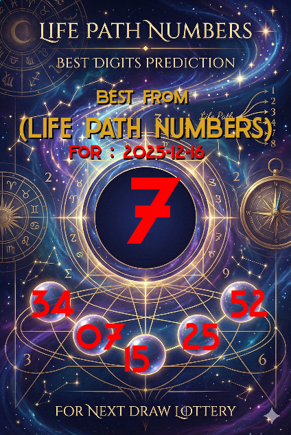 LIFE PATH NUMBERS
